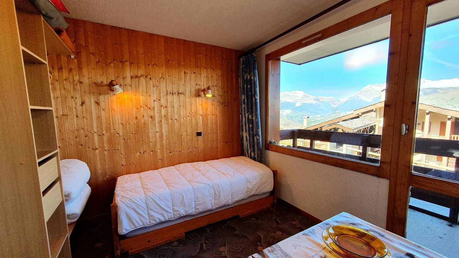 Confortable Studio 2 Pers. A 100M Des Pistes Avec Balcon Et Vue Mont-Blanc - Fr-1-353-22 La Plagne