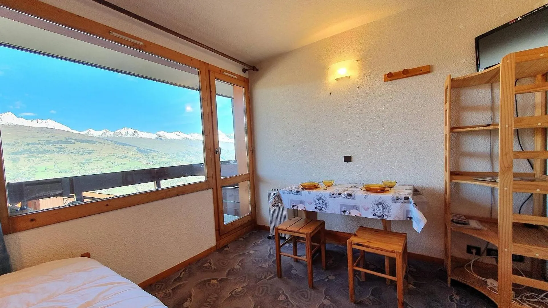 Confortable Studio 2 Pers. A 100M Des Pistes Avec Balcon Et Vue Mont-Blanc - Fr-1-353-22 La Plagne