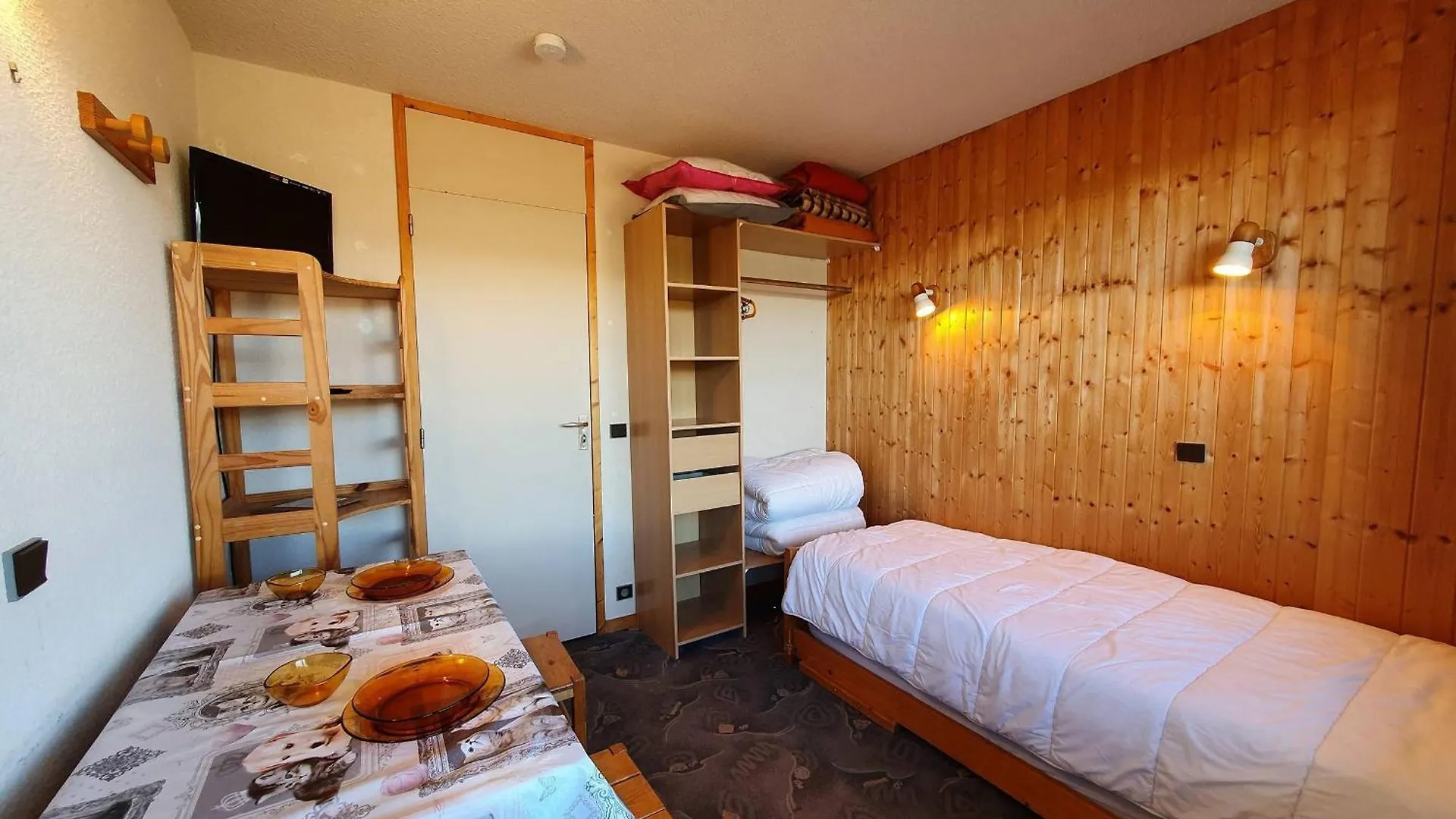 Apartment Confortable Studio 2 Pers. A 100M Des Pistes Avec Balcon Et Vue Mont-Blanc - Fr-1-353-22 La Plagne France